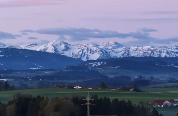 Mountain panorama Allgäu