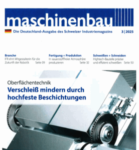 Nichtrostenden Stahl schonend bearbeiten – maschinenbau 3|2025