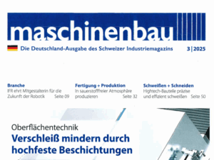 Nichtrostenden Stahl schonend bearbeiten – maschinenbau 3|2025